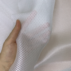 Сетка 3D трехслойная Air mesh 160 гр/м2, цвет Белый (на отрез)  в Воронеже