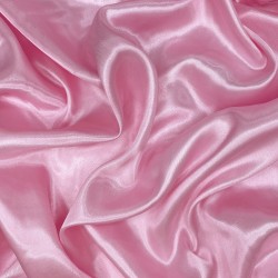 Ткань Атлас-сатин, цвет Розовый (на отрез)  в Воронеже
