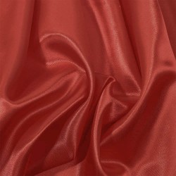 Ткань Атлас-сатин, цвет Красный (на отрез)  в Воронеже