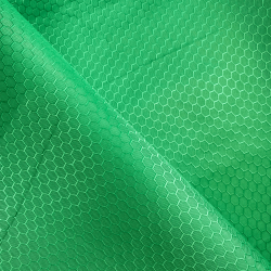 Ткань Оксфорд 300D PU Рип-Стоп СОТЫ, цвет Зелёный (на отрез)  в Воронеже