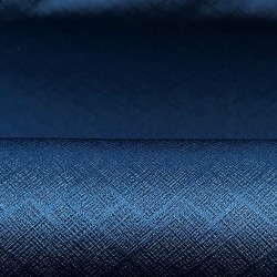 Ткань Блэкаут для штор светозатемняющая 100% &quot;Орнамент Синий&quot; (на отрез)  в Воронеже